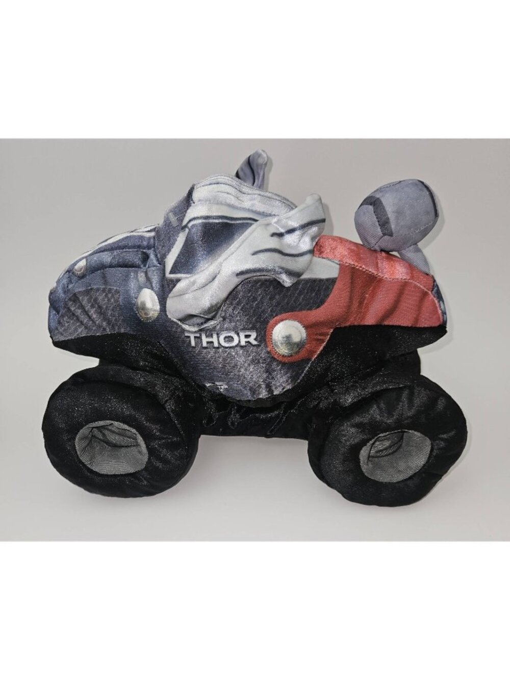 Marvel Thor Monster Jam Truck Plush Stuffed Toy 12" Long